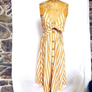 Zaful Midi *button up* Dress 🌞